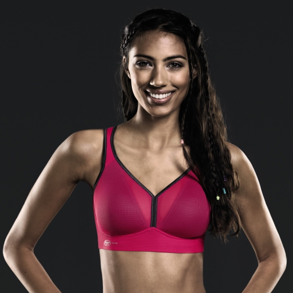 Anita Active Air Control Sports Bra in Pink: Pink/Anthracite