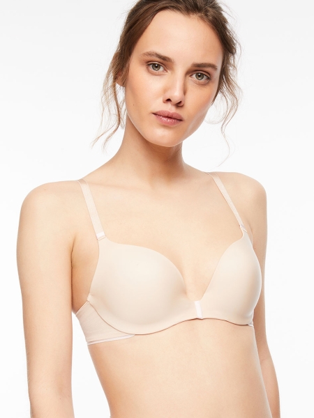 Chantelle Absolute Invisible Extra Push Up Bra: Golden Beige: UK38